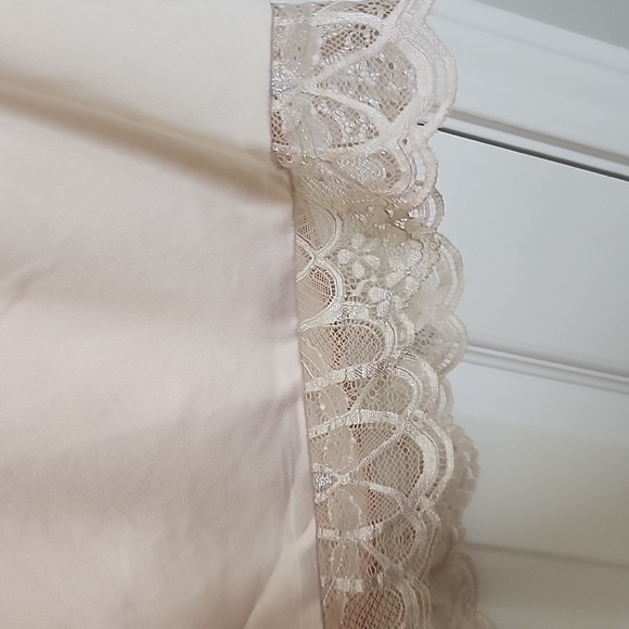 NWT Flora Nikrooz 2 Piece Set Pink Lace Pajamas Sleepwear Lingerie Size XL​ - Picture 8 of 9